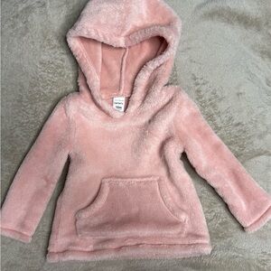 Carter's Pink Fleece Hoodie Sweatshirt